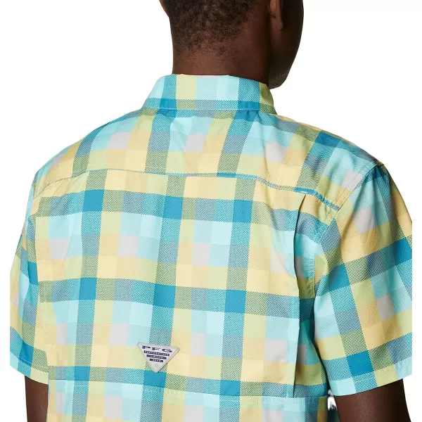 imageColumbia Mens Super Slack Tide Camp ShirtGulf Stream Multi Gingham