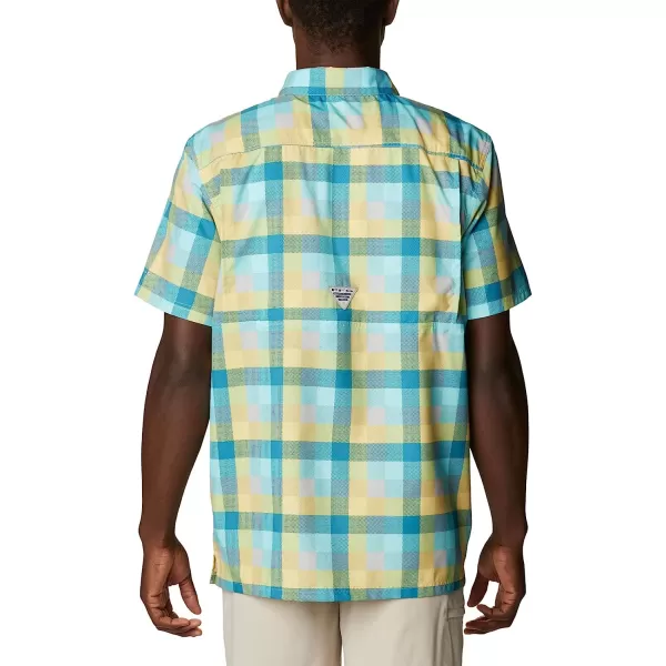 imageColumbia Mens Super Slack Tide Camp ShirtGulf Stream Multi Gingham