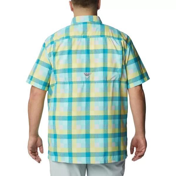 imageColumbia Mens Super Slack Tide Camp ShirtGulf Stream Multi Gingham
