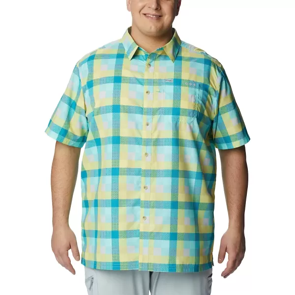 imageColumbia Mens Super Slack Tide Camp ShirtGulf Stream Multi Gingham