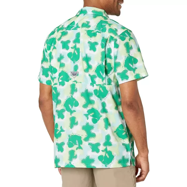 imageColumbia Mens Super Slack Tide Camp ShirtKey West Bass Camo