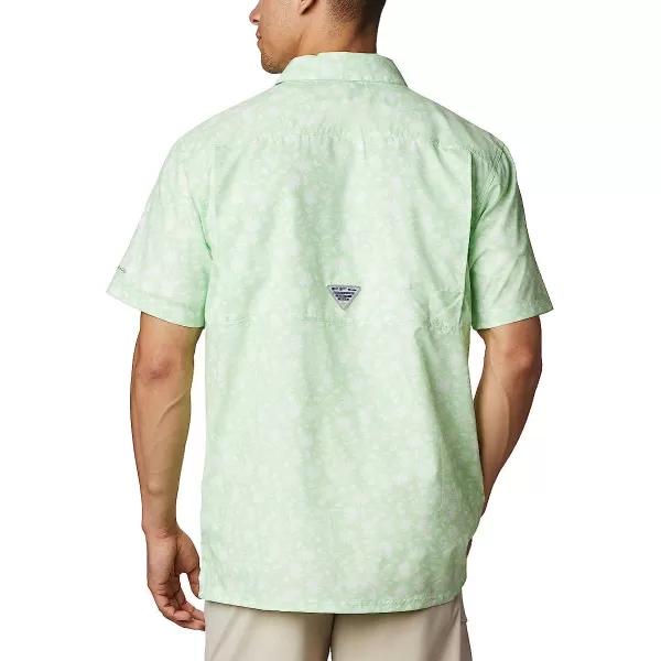 imageColumbia Mens Super Slack Tide Camp ShirtKey West Marlin Palms Print