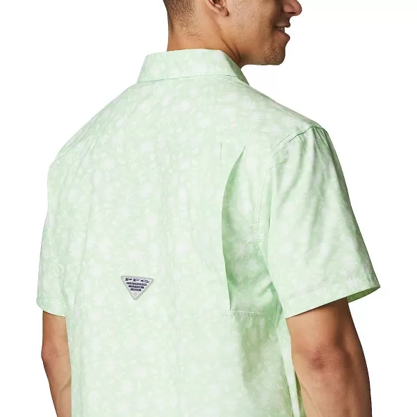 imageColumbia Mens Super Slack Tide Camp ShirtKey West Marlin Palms Print