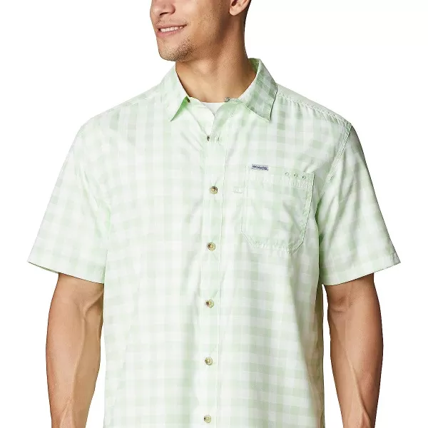 imageColumbia Mens Super Slack Tide Camp ShirtKey West Palaka Plaid
