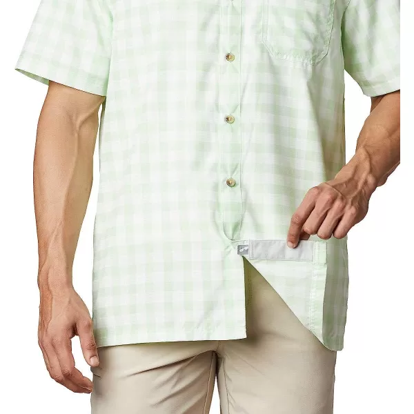 imageColumbia Mens Super Slack Tide Camp ShirtKey West Palaka Plaid