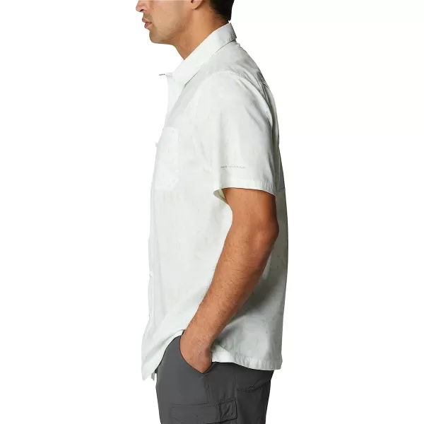 imageColumbia Mens Super Slack Tide Camp ShirtLime Glow Tropic Pen Print