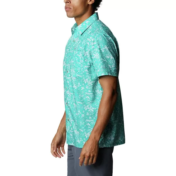 imageColumbia Mens Super Slack Tide Camp ShirtTropic Water Kona Print