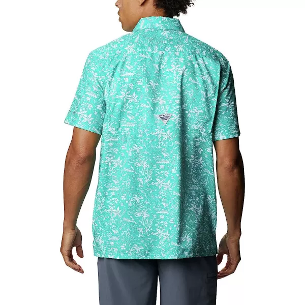imageColumbia Mens Super Slack Tide Camp ShirtTropic Water Kona Print