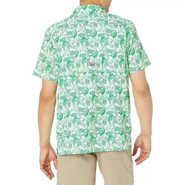imageColumbia Mens Super Slack Tide Camp ShirtWhite Block Party
