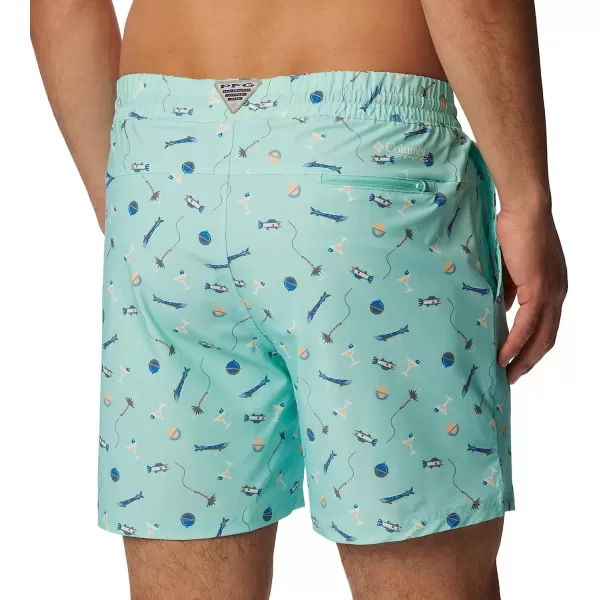 imageColumbia Mens Super Slack Tide Hybrid Water ShortGulf Stream Boozy Bobbers