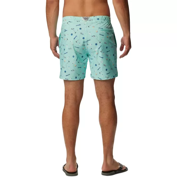 imageColumbia Mens Super Slack Tide Hybrid Water ShortGulf Stream Boozy Bobbers