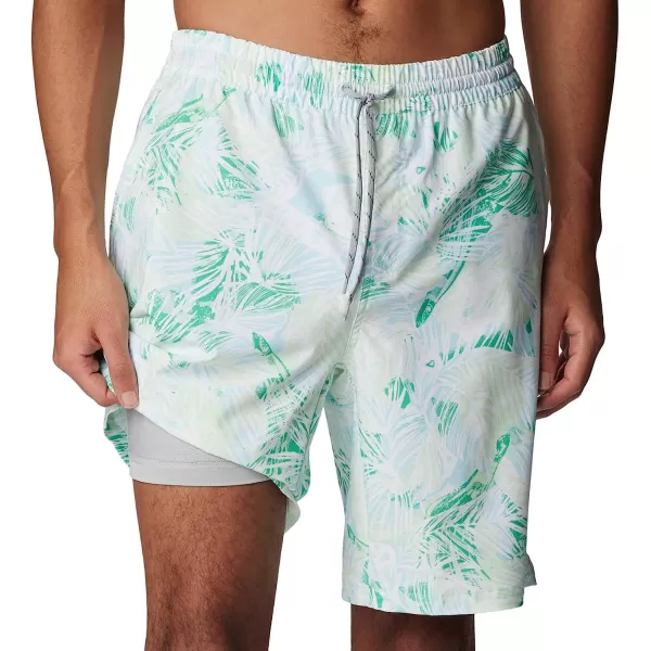 imageColumbia Mens Super Slack Tide Hybrid Water ShortKey West Tropiclure