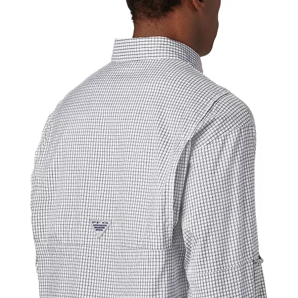 imageColumbia Mens Super Tamiami Long Sleeve ShirtBlack Gingham