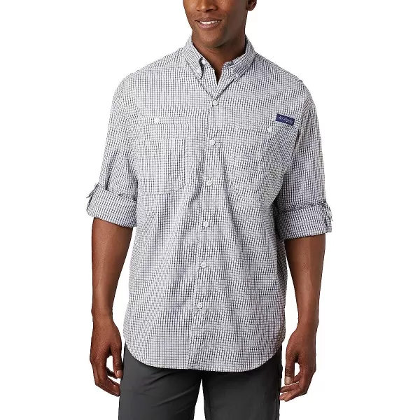 imageColumbia Mens Super Tamiami Long Sleeve ShirtBlack Gingham