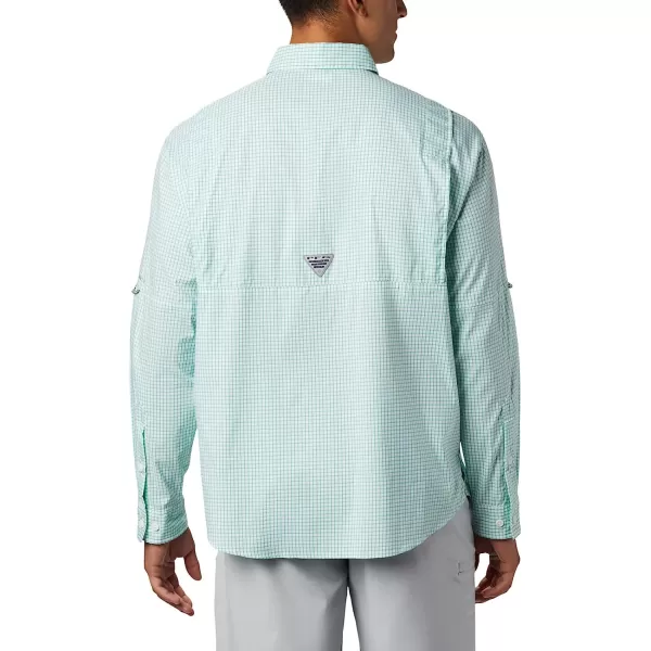 imageColumbia Mens Super Tamiami Long Sleeve ShirtDark Lime Gingham