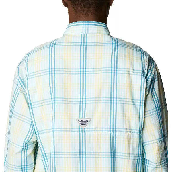 imageColumbia Mens Super Tamiami Long Sleeve ShirtGulf Stream Blanket Gingham