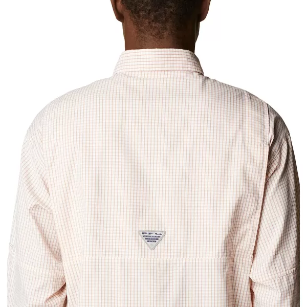 imageColumbia Mens Super Tamiami Long Sleeve ShirtIsland Orange Gingham