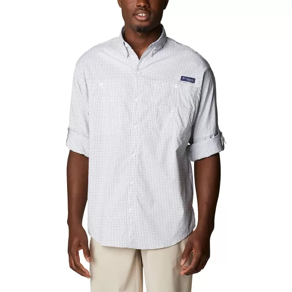 imageColumbia Mens Super Tamiami Long Sleeve ShirtMetal Gingham