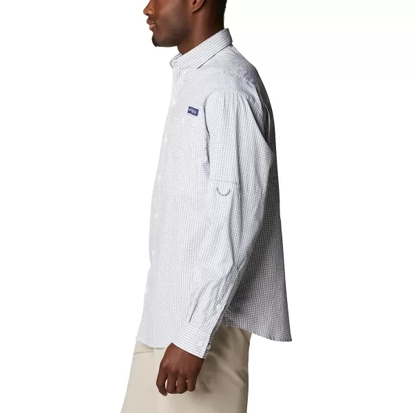 imageColumbia Mens Super Tamiami Long Sleeve ShirtMetal Gingham