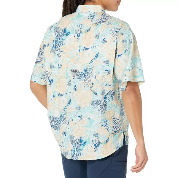 imageColumbia Mens Super Tamiami Short Sleeve ShirtGulf Stream Tropiclure
