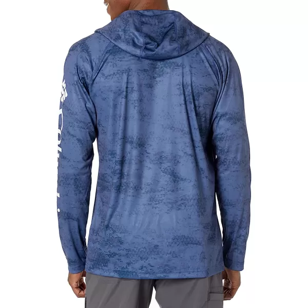 imageColumbia Mens Super Terminal Tackle HoodieCarbon Pfg Camo