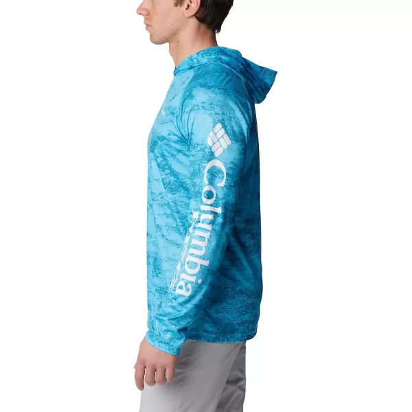 imageColumbia Mens Super Terminal Tackle HoodieRiptide Pfg Camo