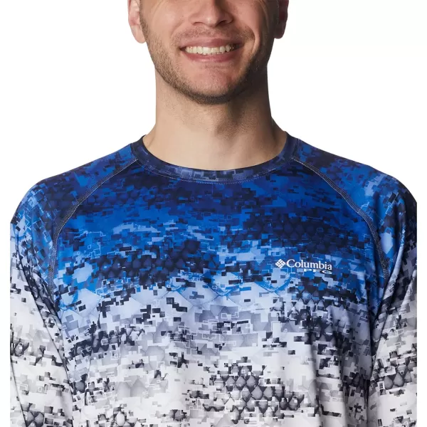 imageColumbia Mens Super Terminal Tackle Long Sleeve ShirtAmericana Digi Camo Fade