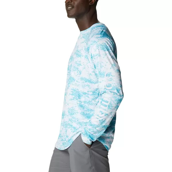 imageColumbia Mens Super Terminal Tackle Long Sleeve ShirtAtoll Pfg Camo