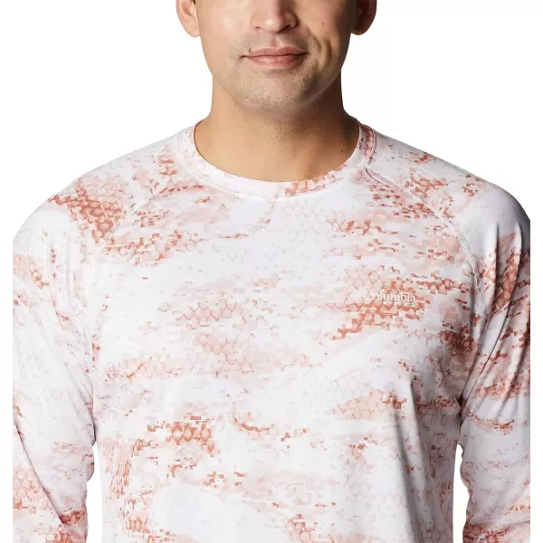 imageColumbia Mens Super Terminal Tackle Long Sleeve ShirtIsland Orange Light Pfg Camo