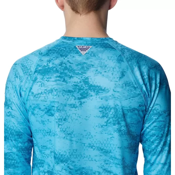 imageColumbia Mens Super Terminal Tackle Long Sleeve ShirtRiptide Pfg Camo