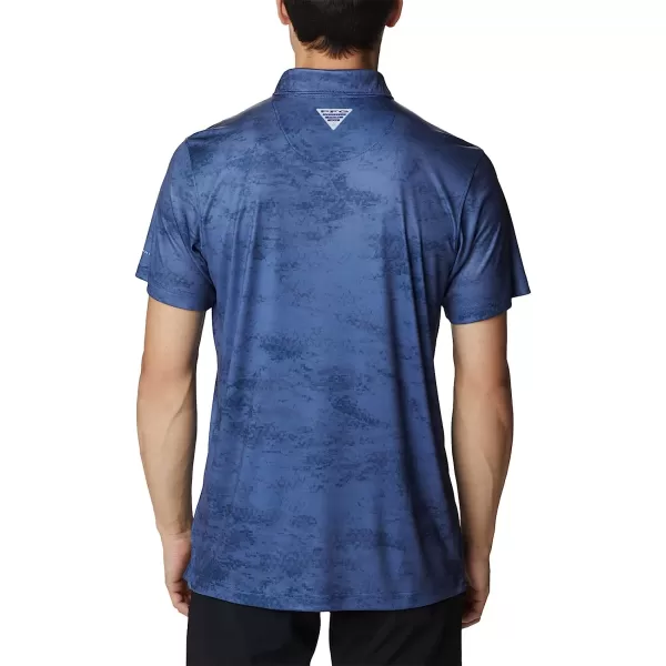 imageColumbia Mens Super Terminal Tackle PoloCarbon Pfg Camo