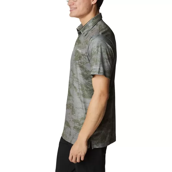 imageColumbia Mens Super Terminal Tackle PoloCypress Pfg Camo