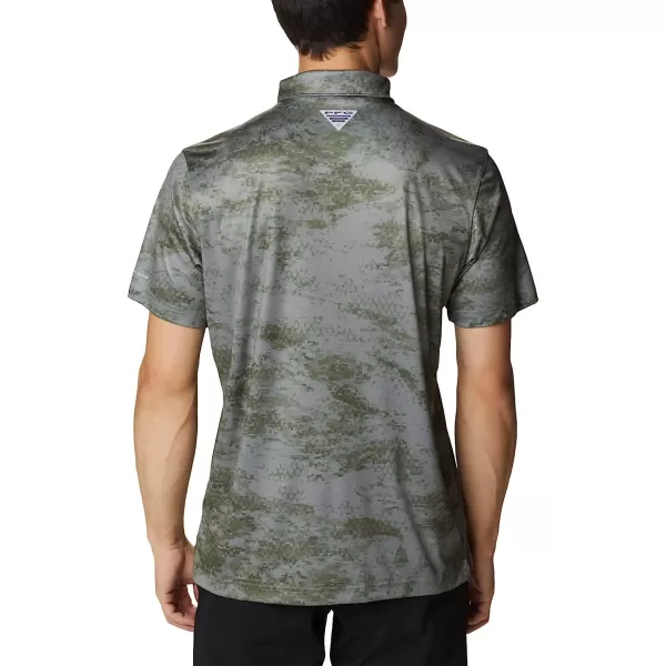 imageColumbia Mens Super Terminal Tackle PoloCypress Pfg Camo