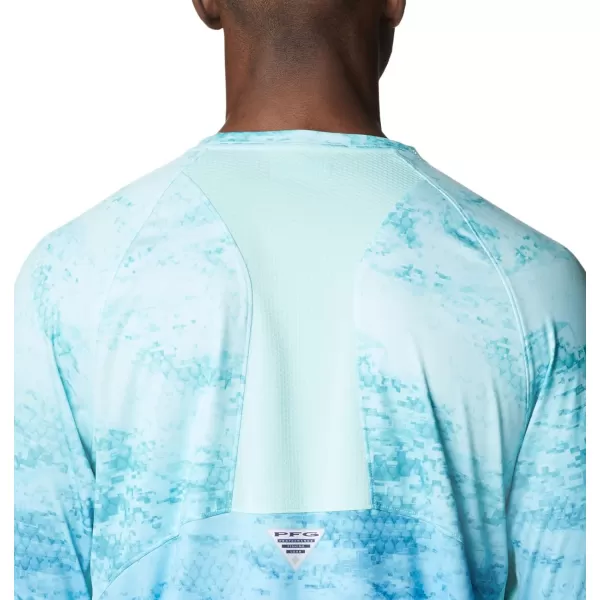imageColumbia Mens Super Terminal Tackle Vent Long SleeveGulf Stream Pfg Camo Gradient