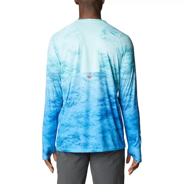 imageColumbia Mens Super Terminal Tackle Vent Long SleeveGulf Stream Pfg Camo Gradient