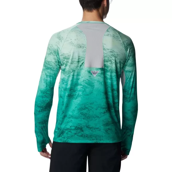 imageColumbia Mens Super Terminal Tackle Vent Long SleeveKey West Pfg Camo Gradient