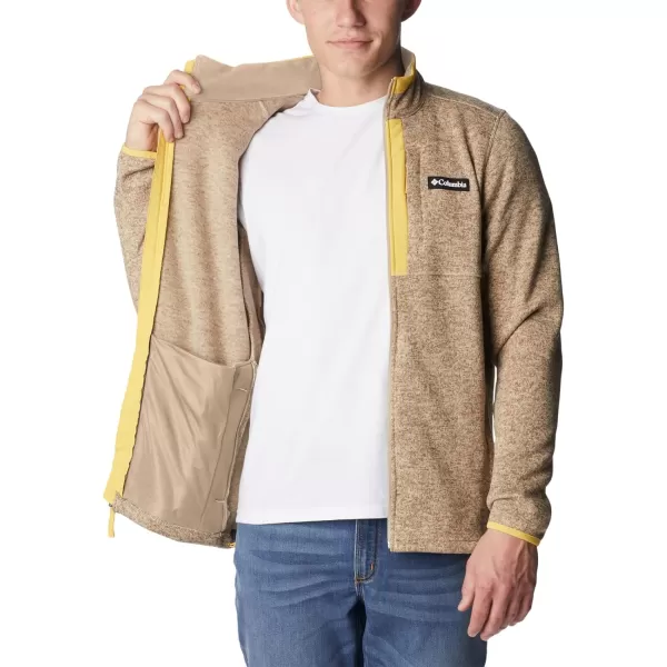imageColumbia Mens Sweater Weather Full ZipAncient Fossil Heather