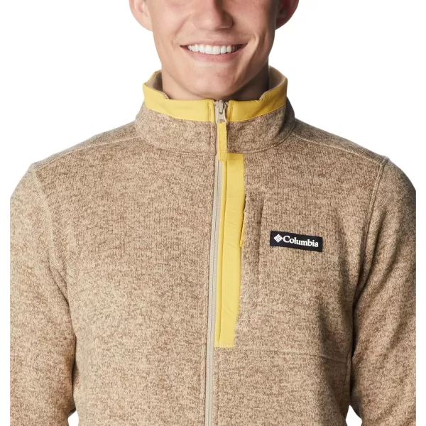 imageColumbia Mens Sweater Weather Full ZipAncient Fossil Heather