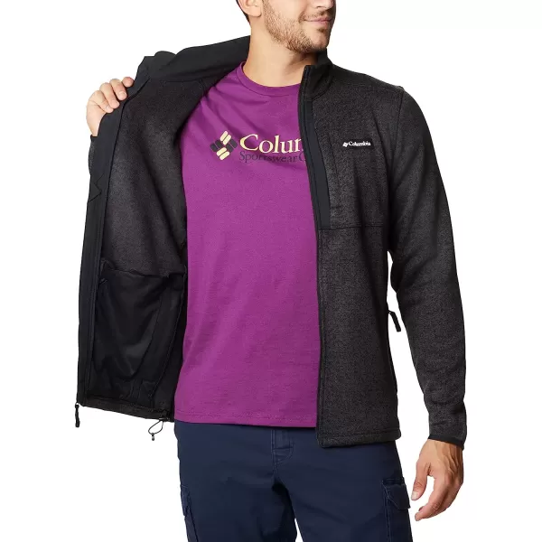 imageColumbia Mens Sweater Weather Full ZipBlack Heather