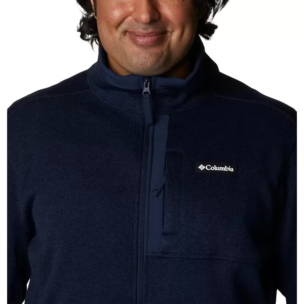 imageColumbia Mens Sweater Weather Full ZipCollegiate Navy Heather
