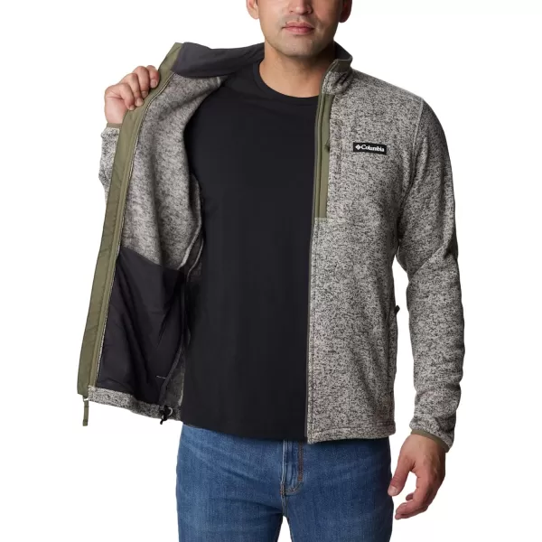 imageColumbia Mens Sweater Weather Full ZipDark Stone Heather