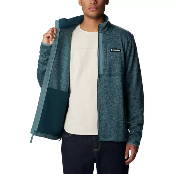 imageColumbia Mens Sweater Weather Full ZipNight Wave Heather