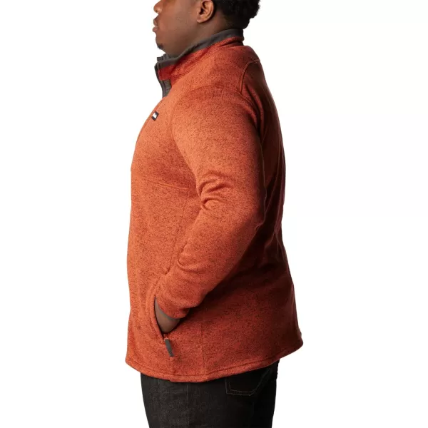 imageColumbia Mens Sweater Weather Full ZipWarp Red Heather