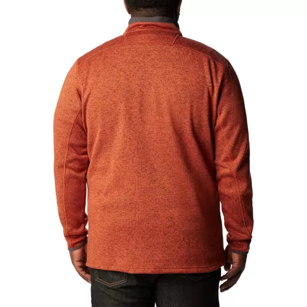 imageColumbia Mens Sweater Weather Full ZipWarp Red Heather