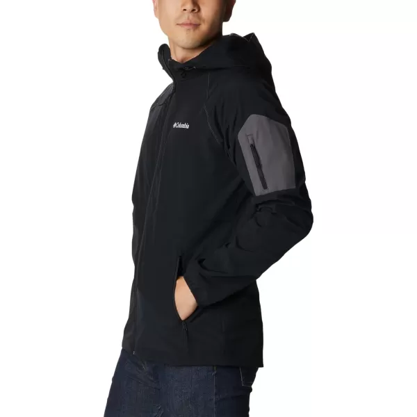 imageColumbia Mens Tall Heights Hooded SoftshellBlack