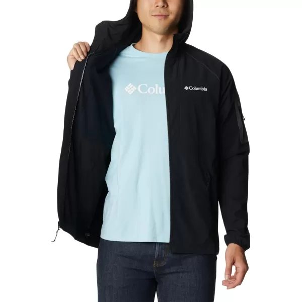imageColumbia Mens Tall Heights Hooded SoftshellBlack