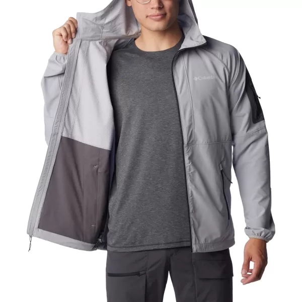 imageColumbia Mens Tall Heights Hooded SoftshellColumbia Grey