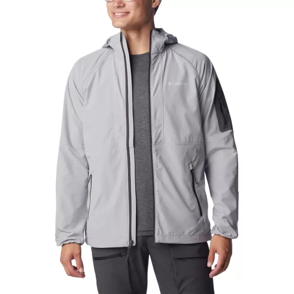 imageColumbia Mens Tall Heights Hooded SoftshellColumbia Grey