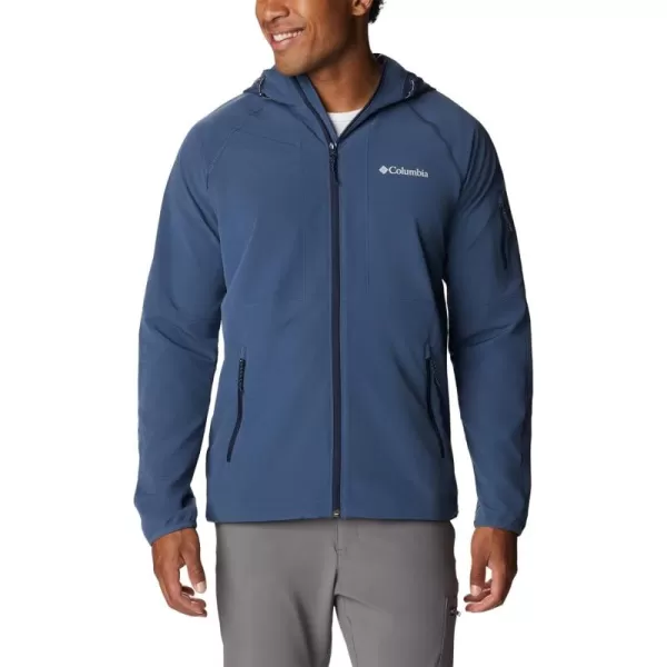 imageColumbia Mens Tall Heights Hooded SoftshellDark Mountain