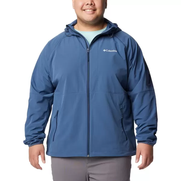 imageColumbia Mens Tall Heights Hooded SoftshellDark Mountain